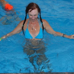 In pool