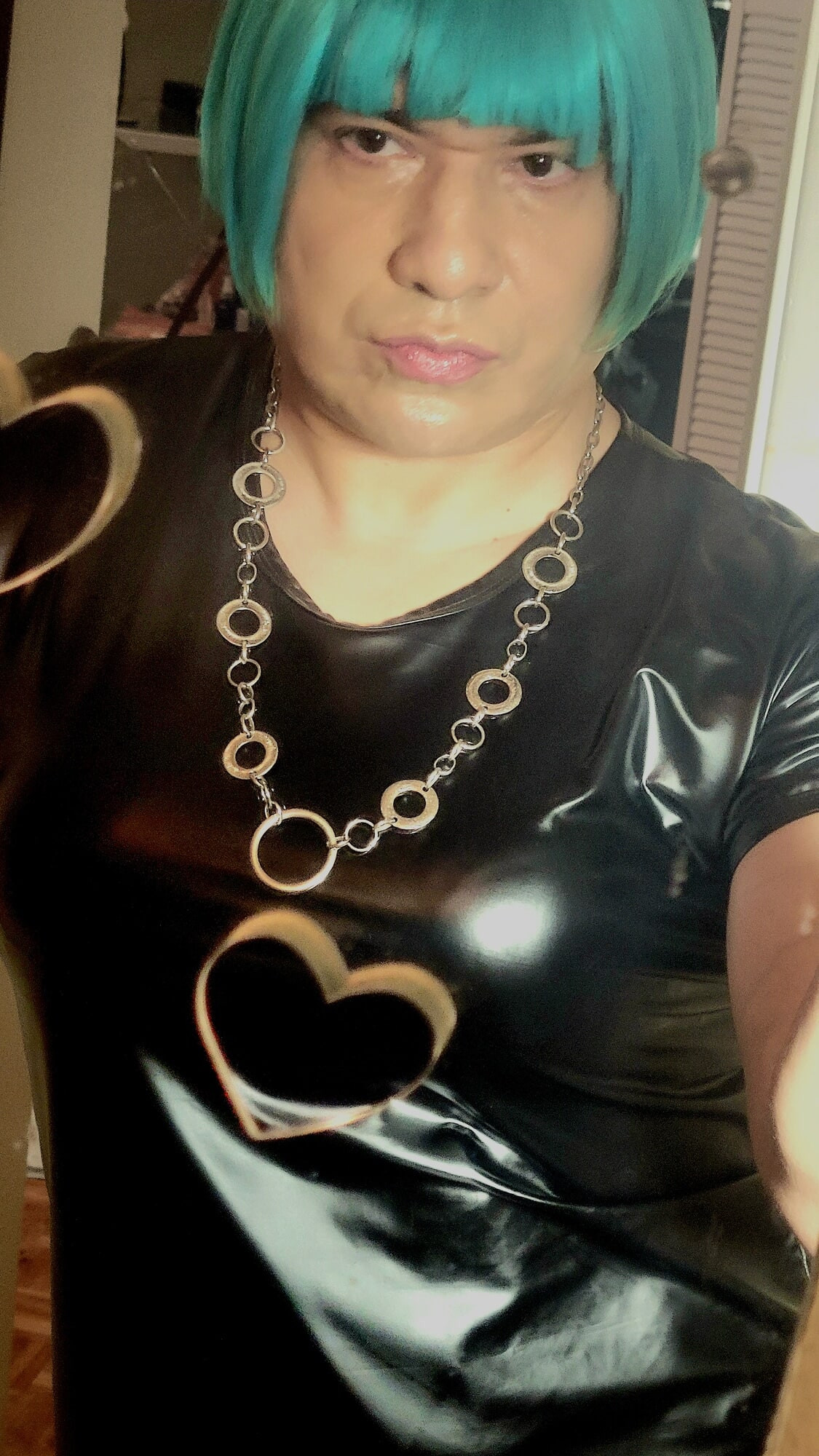 Sissy Kandi In Black PVC #5