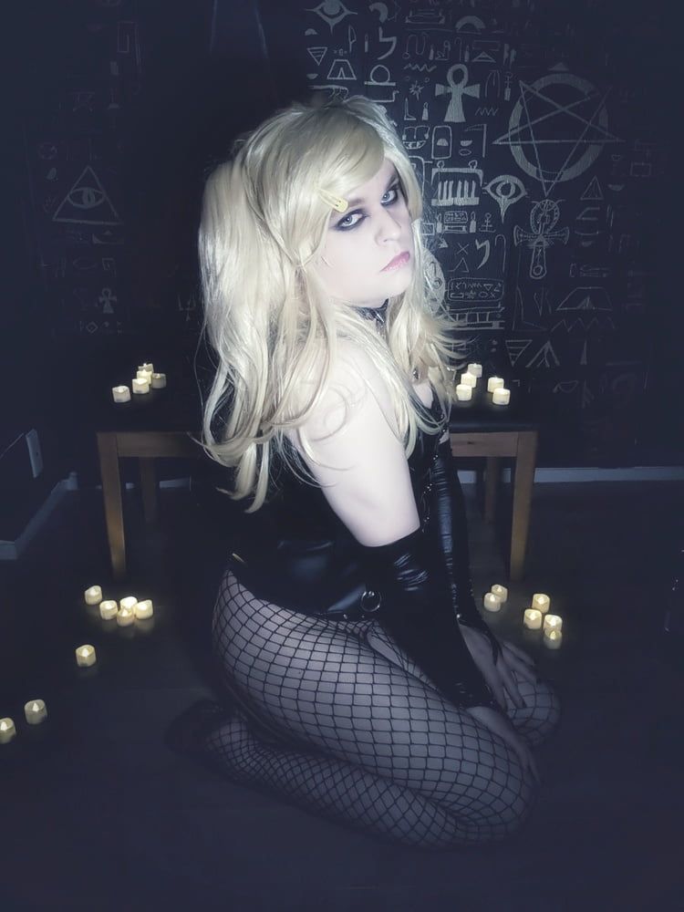 Dark Goth Sissy - Gothic CD Tranny Femboy #19