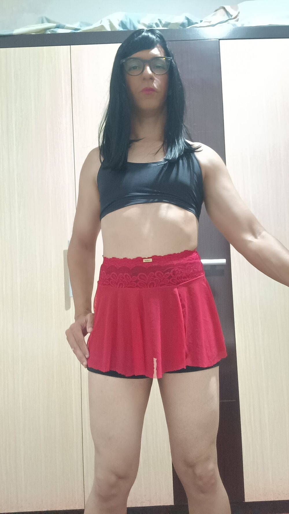 Trans Sakura Dresser Gym Costume  #29