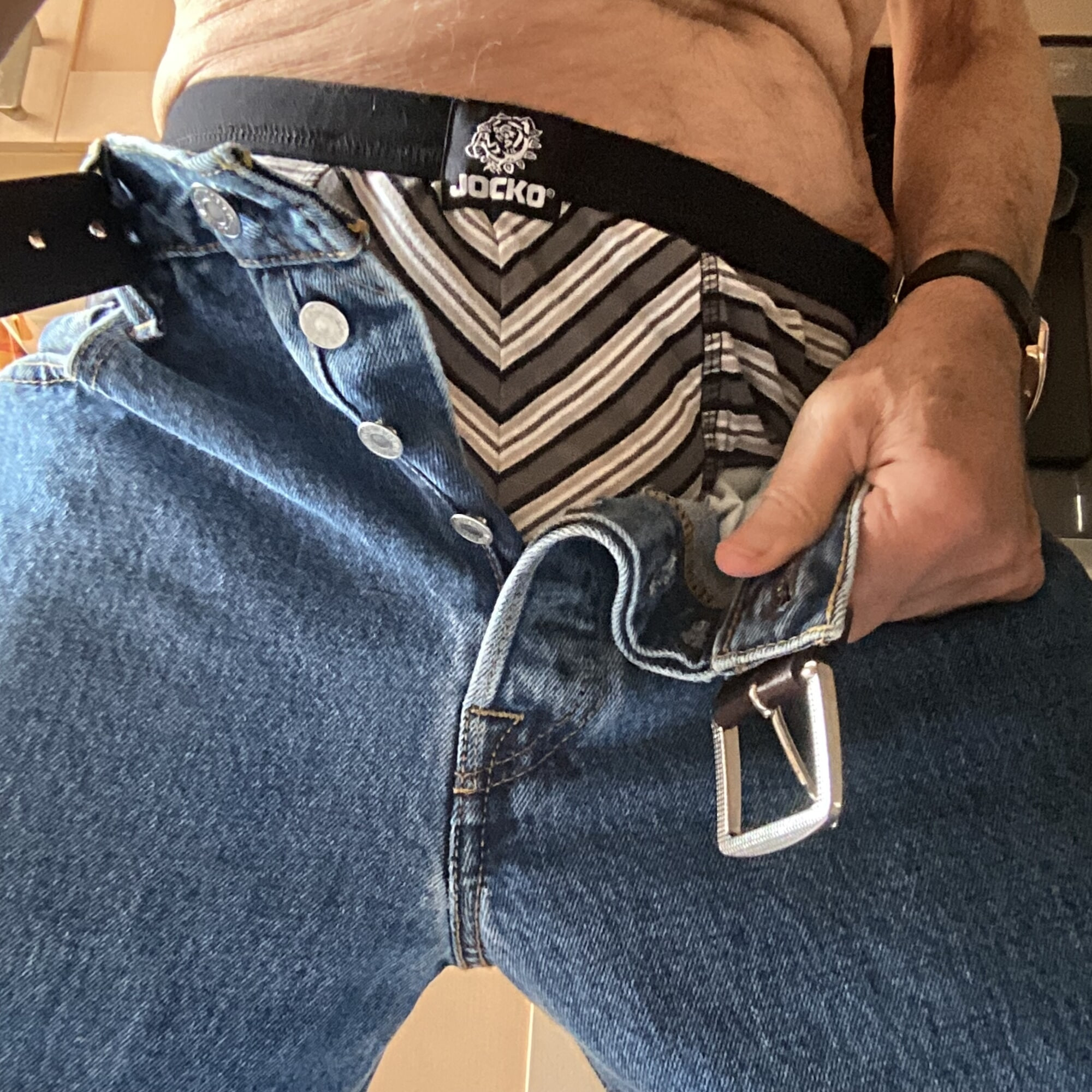 Dad gets dressed #12