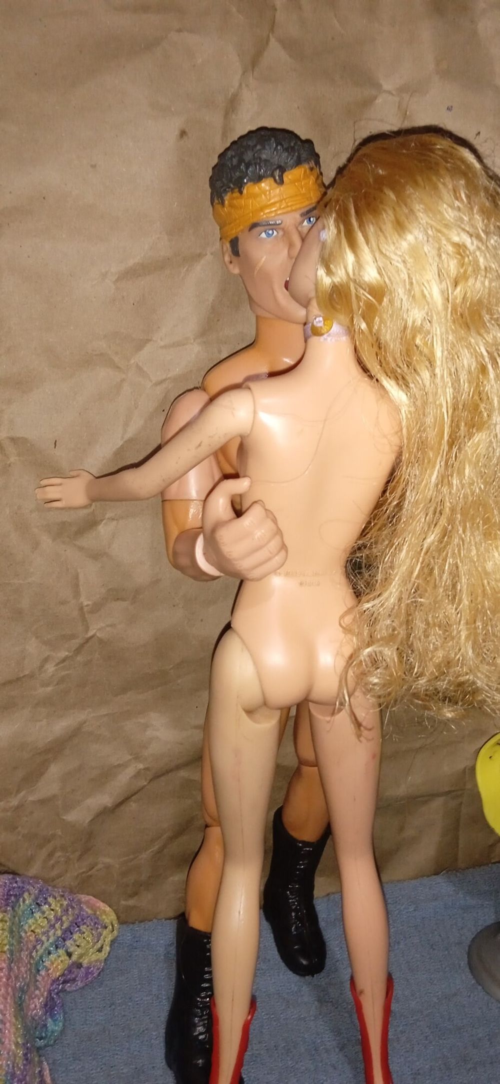 Insatiable blonde barbies in an orgy  #7