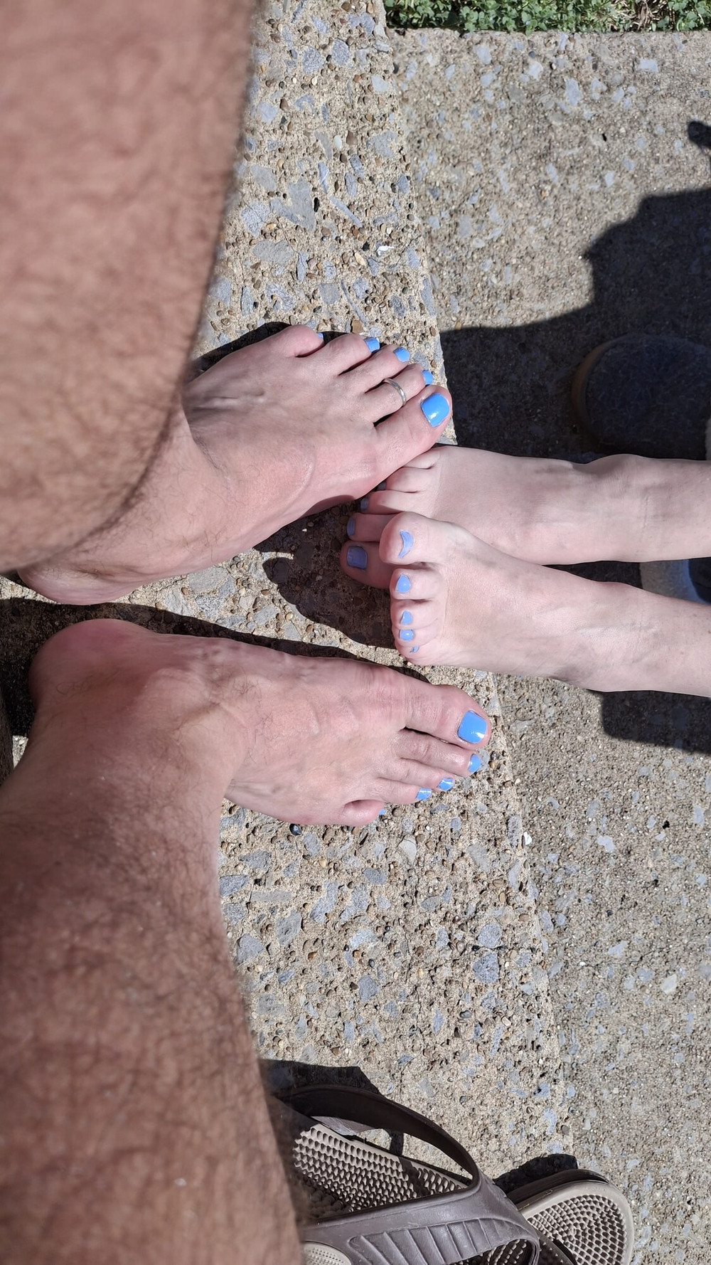 Matching pedicures #2