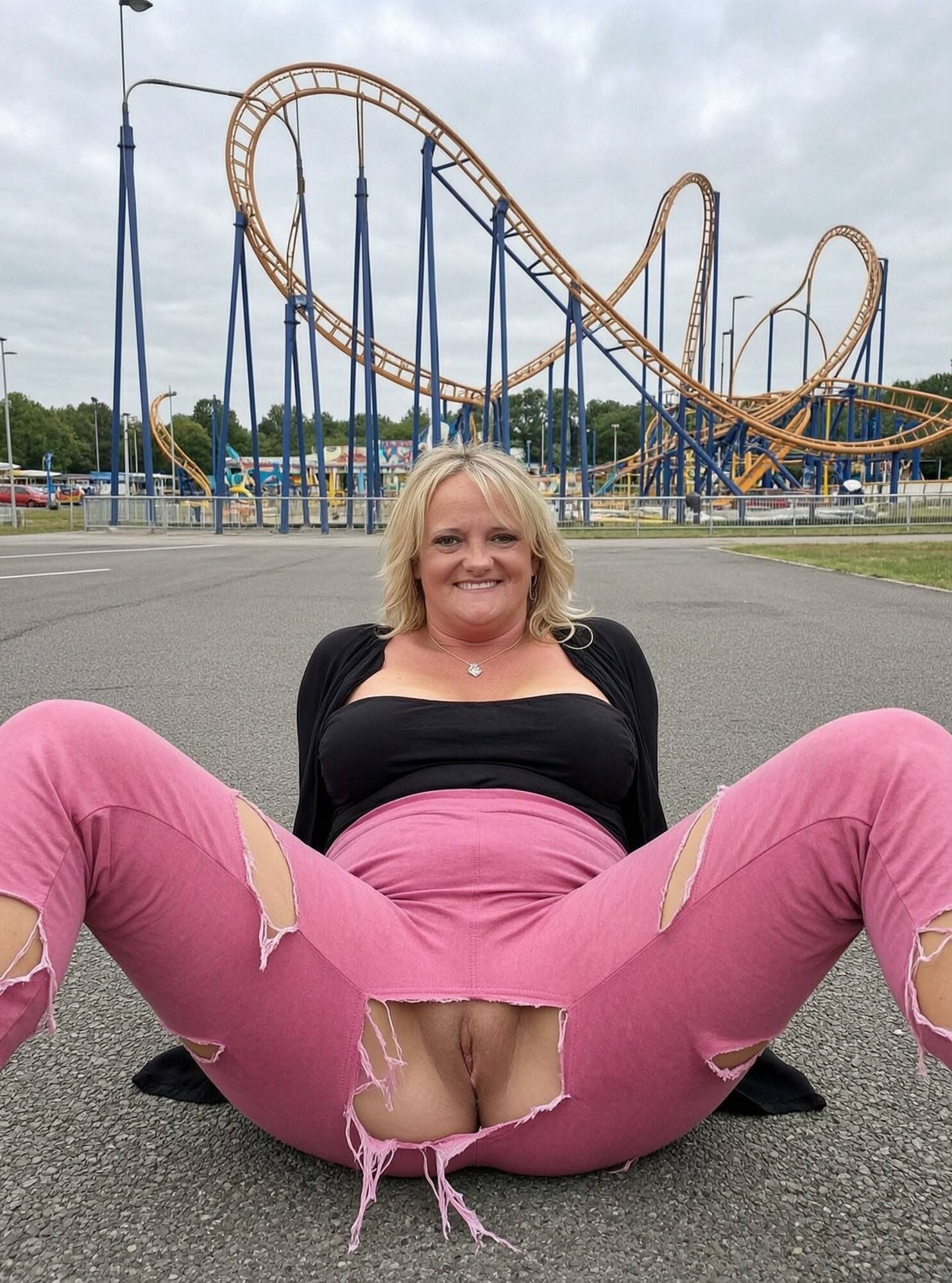 Mrs. Joanne Tanner a Real Public Schoolteacher Having Fun #11