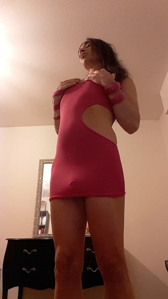 Tygra bitch in pink dress. #36