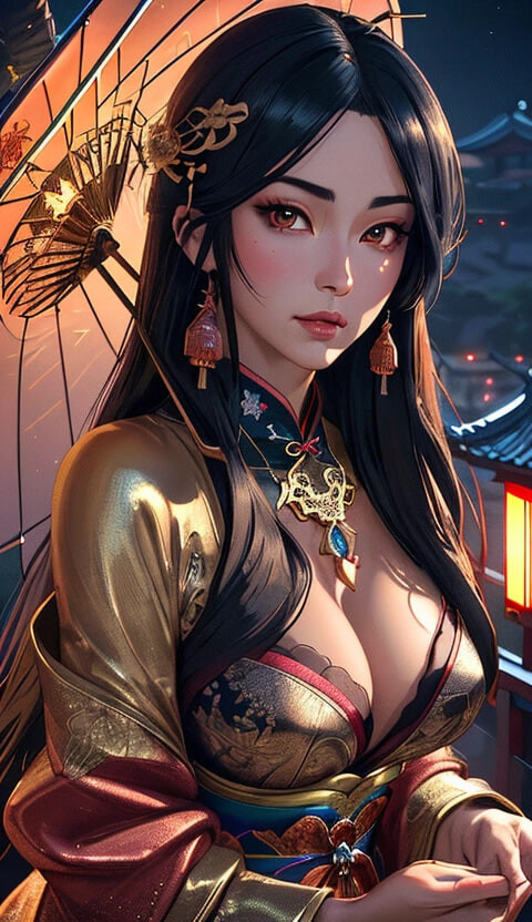 chinese temple (Ai models) #53