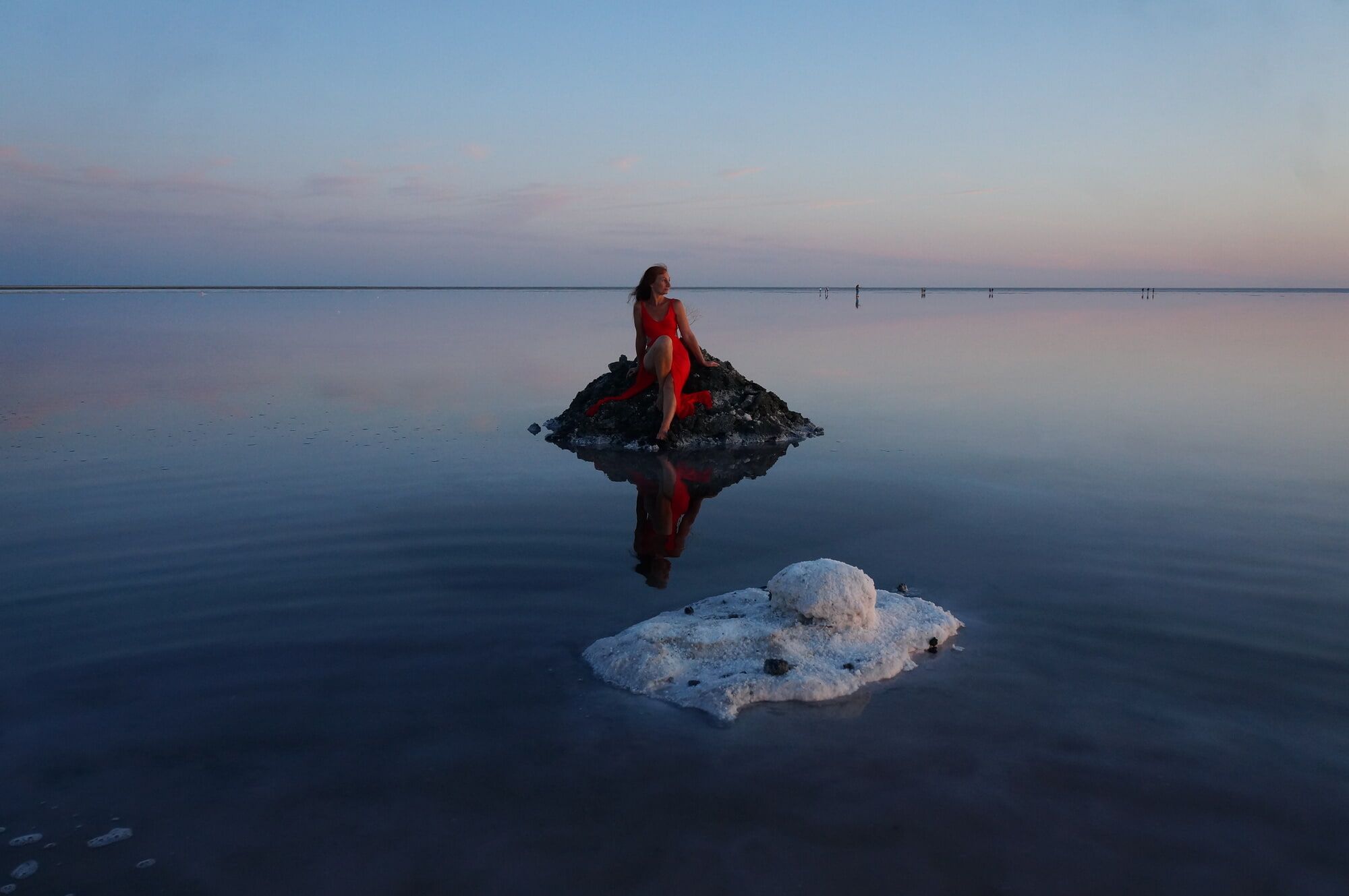 On the salt of the surface during sunset #13