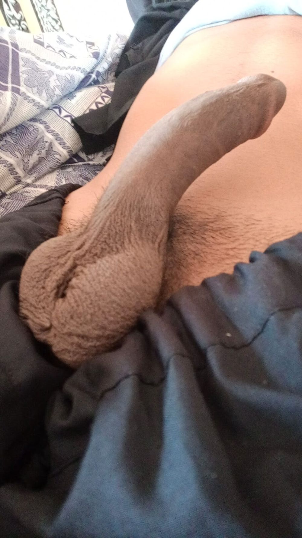 My hairy black cock  #2