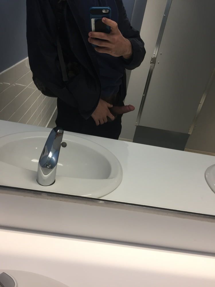 Flashing my tiny indian cock at school #18