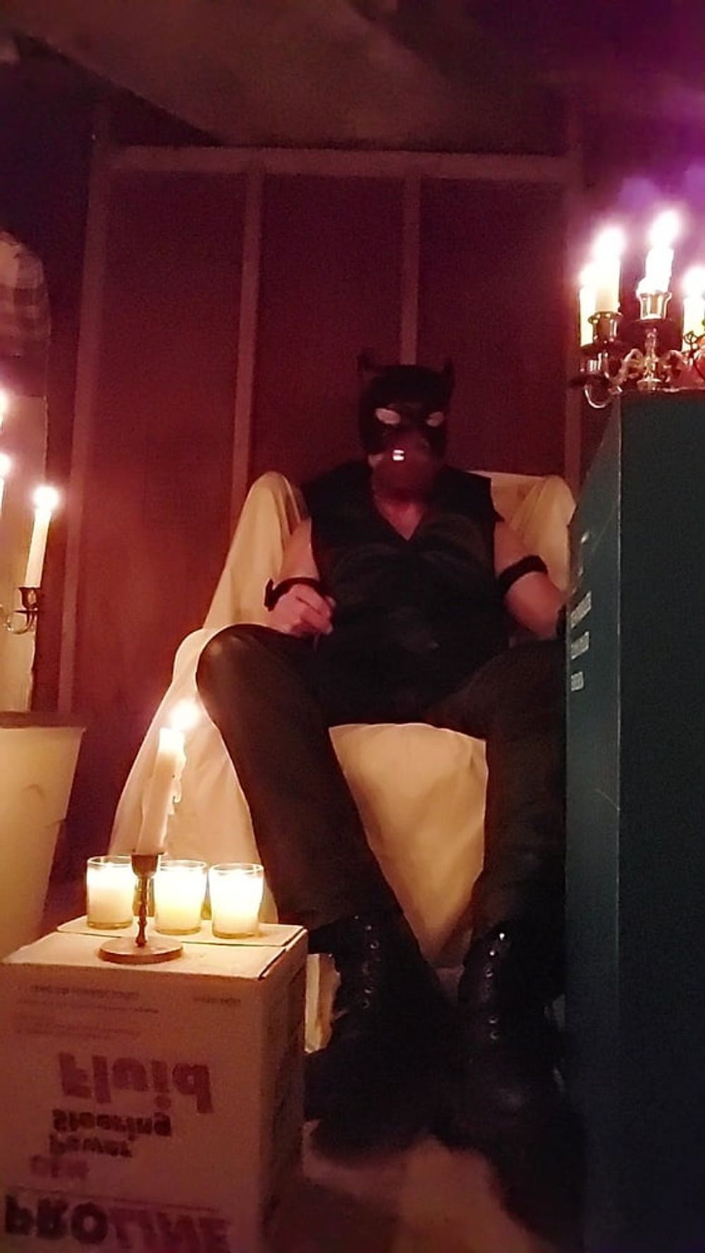 Leather master in his private place #5