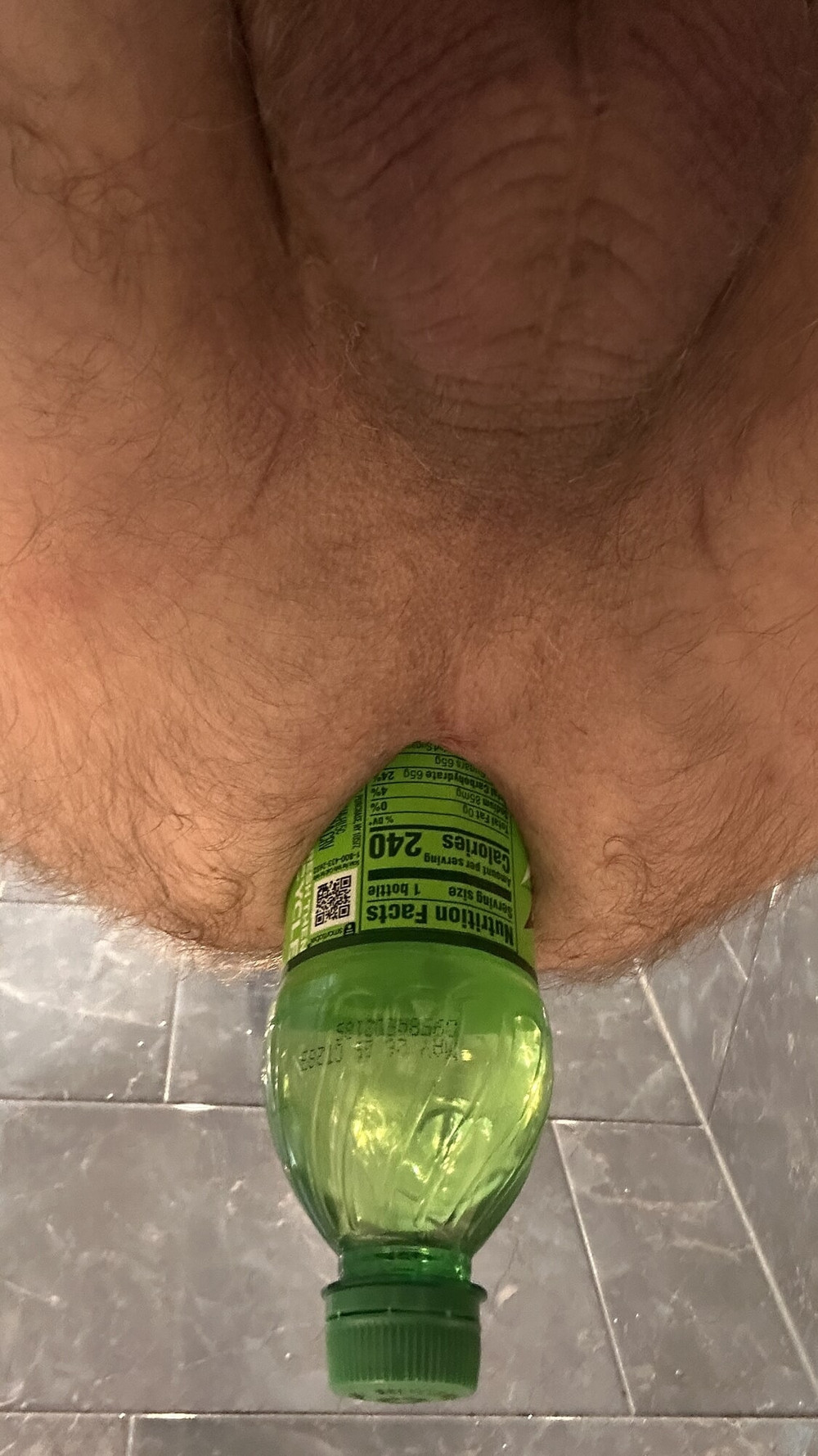 New bored in my hotel room w My Dew Bottle up ass  #16