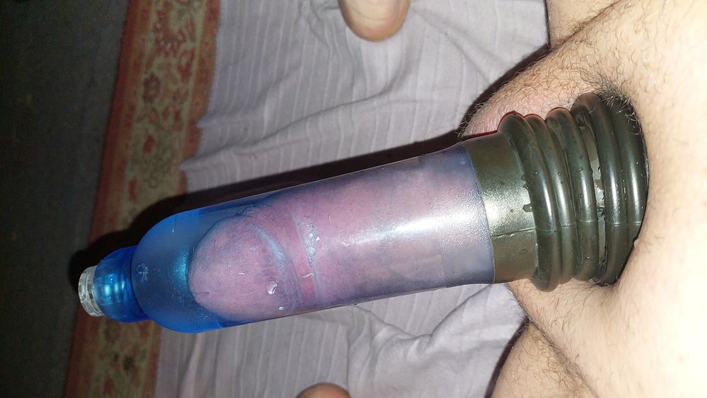 Hercules Bathmate penis pumping #12