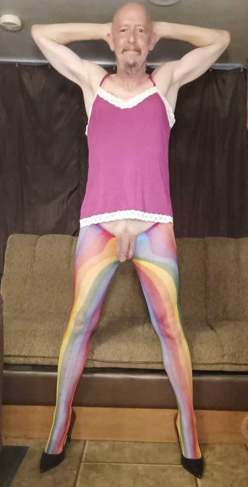 Faggot Andrew Brown Getting Ready for Pride Month #3