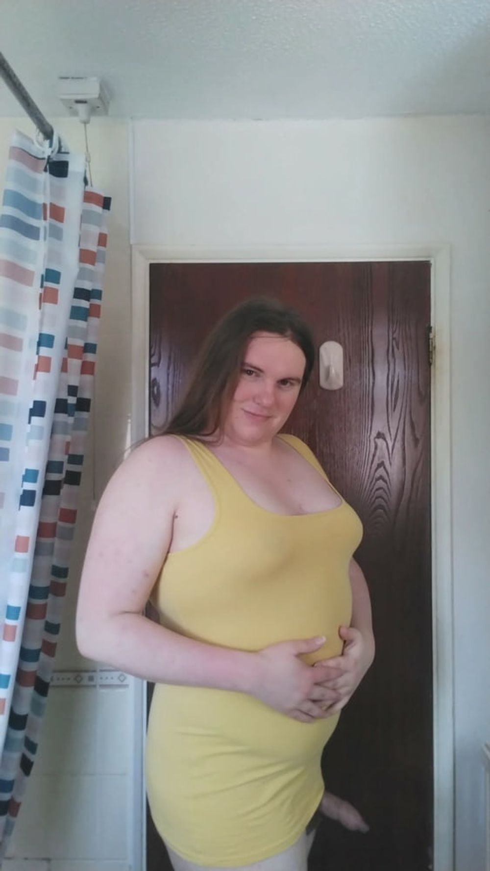 My sexy yellow vest top  #7