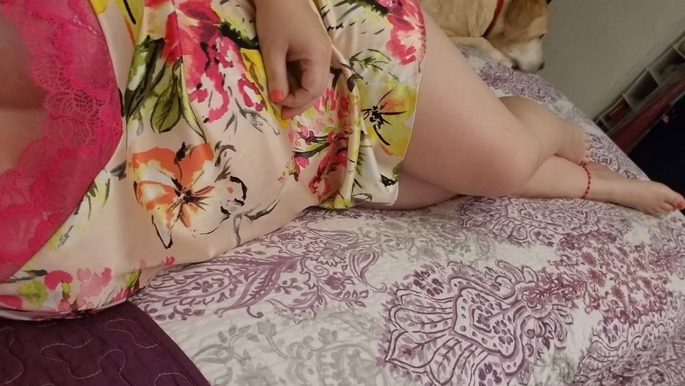Satin and lace. Bored housewife - milf #6