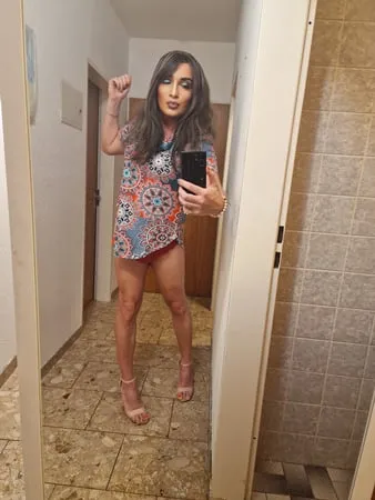 tranny in   s style         