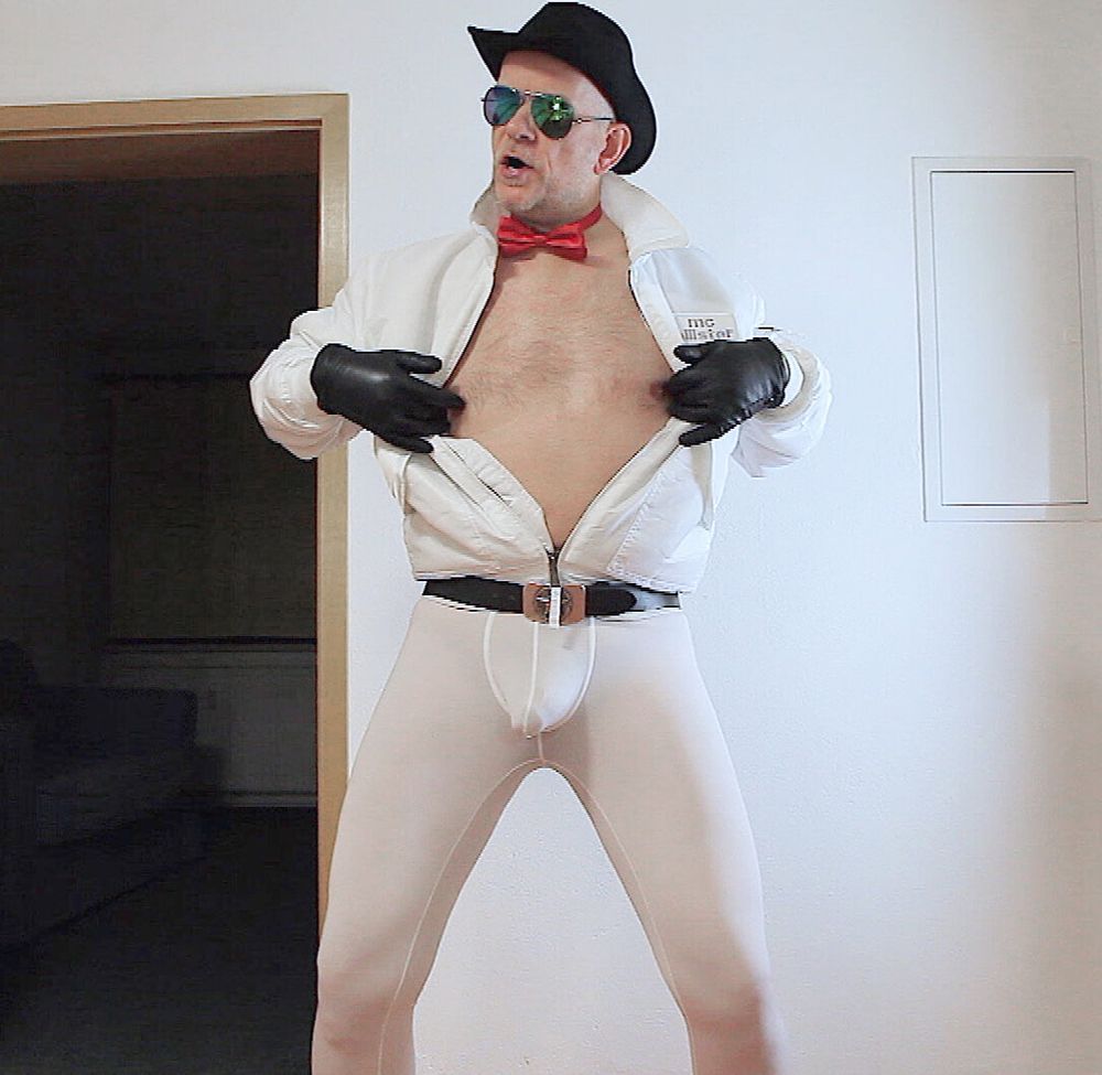 White Lycra Cowboy 1  #4