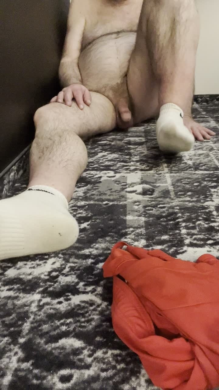 Coach Karl White Socks, Bare Feet Bare Balls 5835 #37