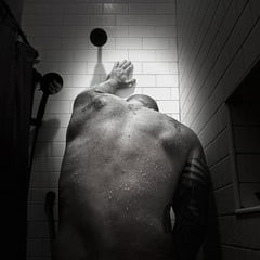Shower masturbation
