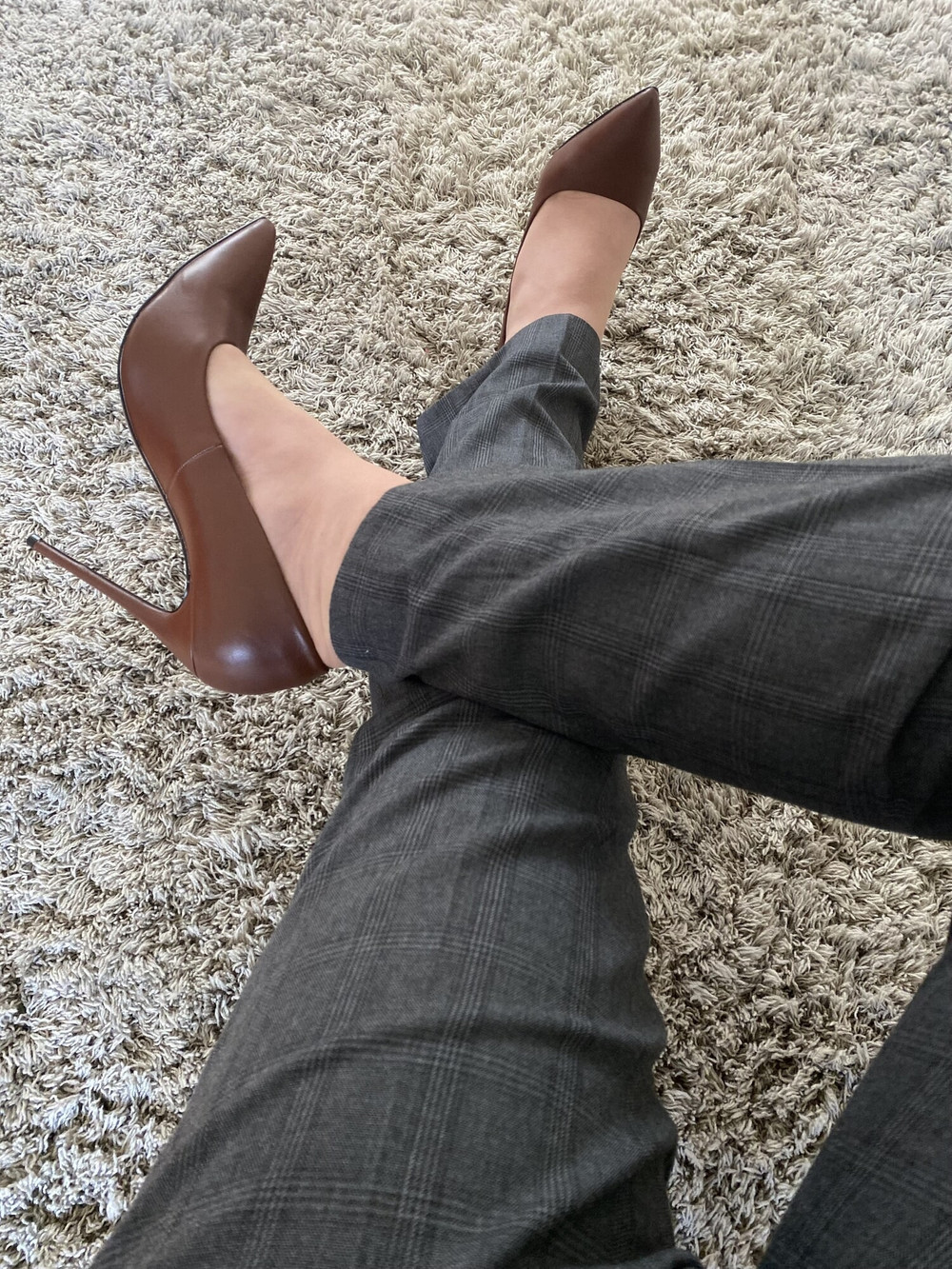 Wearing nylons out #6