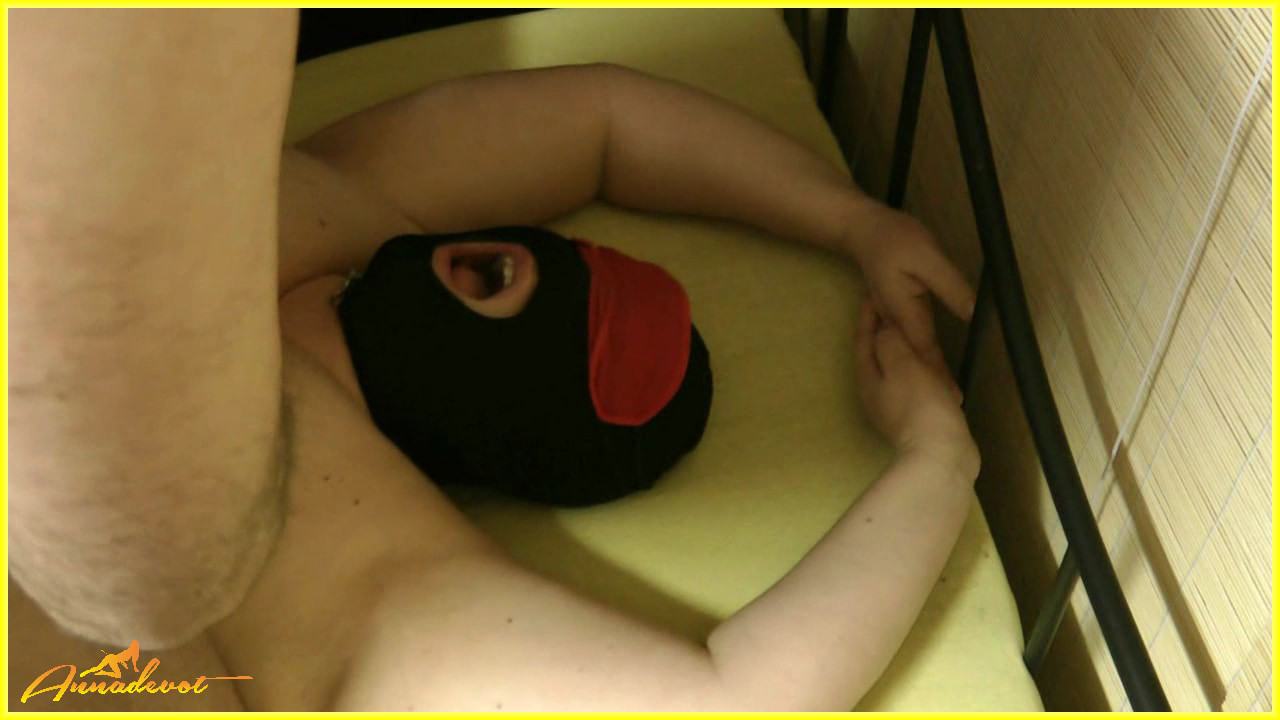Annadevot - masked, played, fucked and cum in mouth