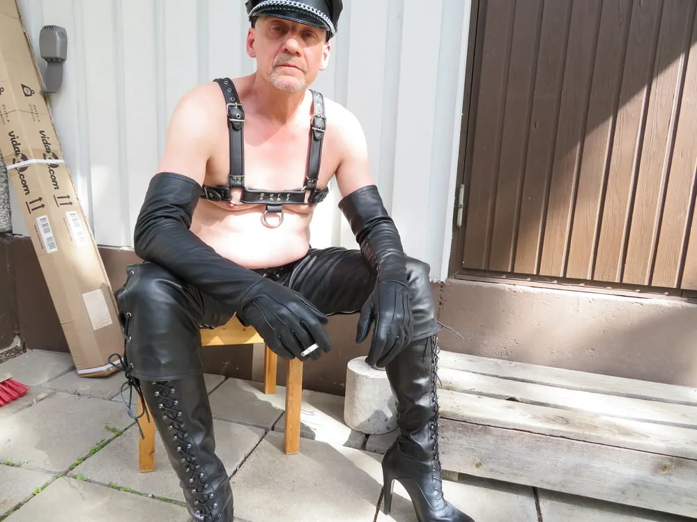 kinky leather gay Juha Vantanen from Finland #16