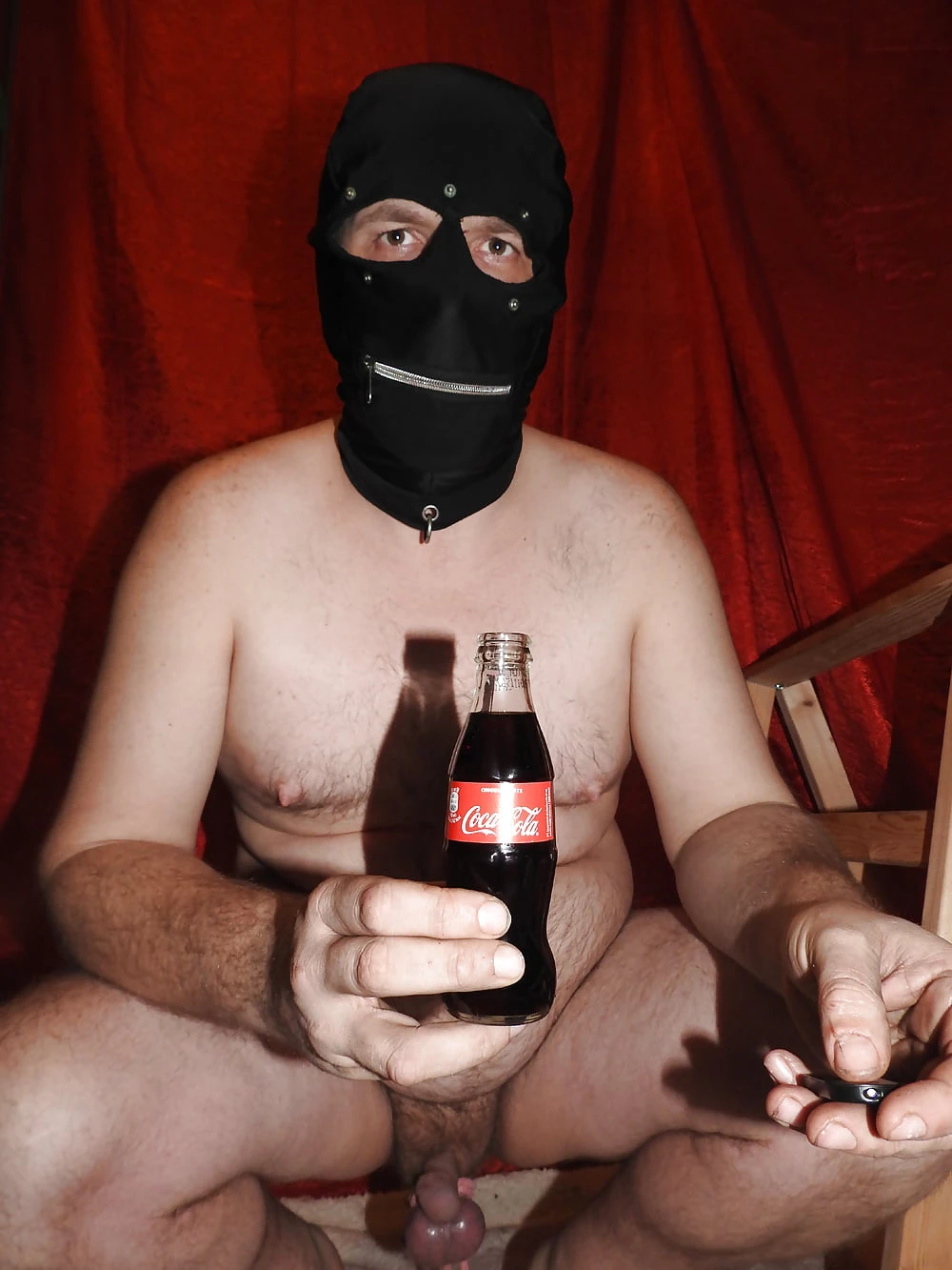 Fuck bottle and drinking
