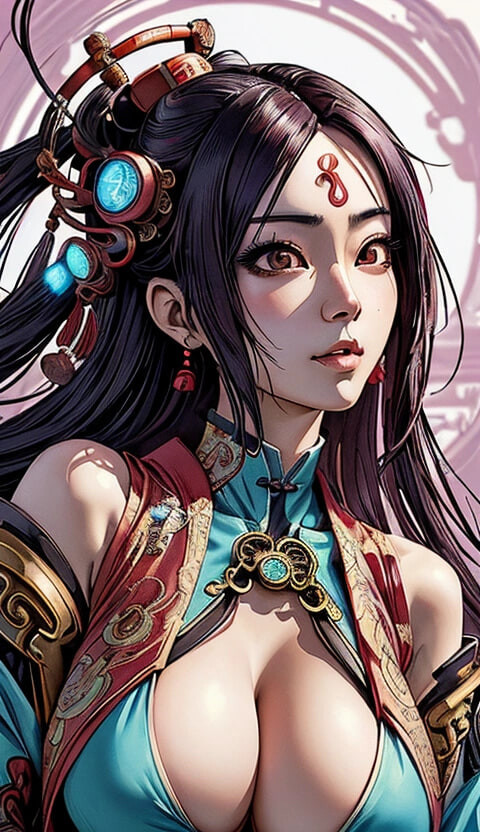 beautiful chines girls (Ai models #40