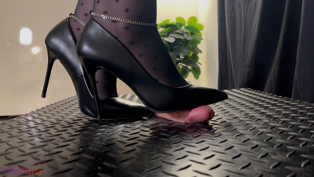 Ex-Girlfriend Cock Trampling in Black Stiletto Heels #7