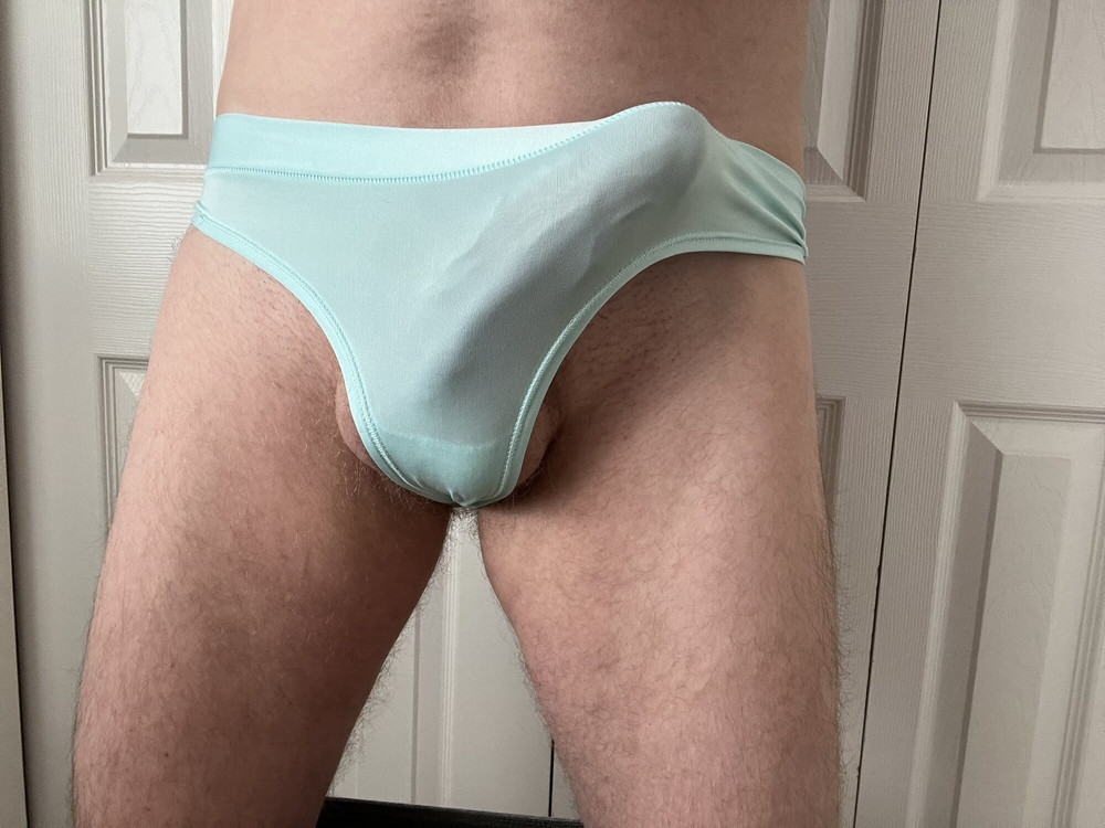 Hard shaved panty buldge #12