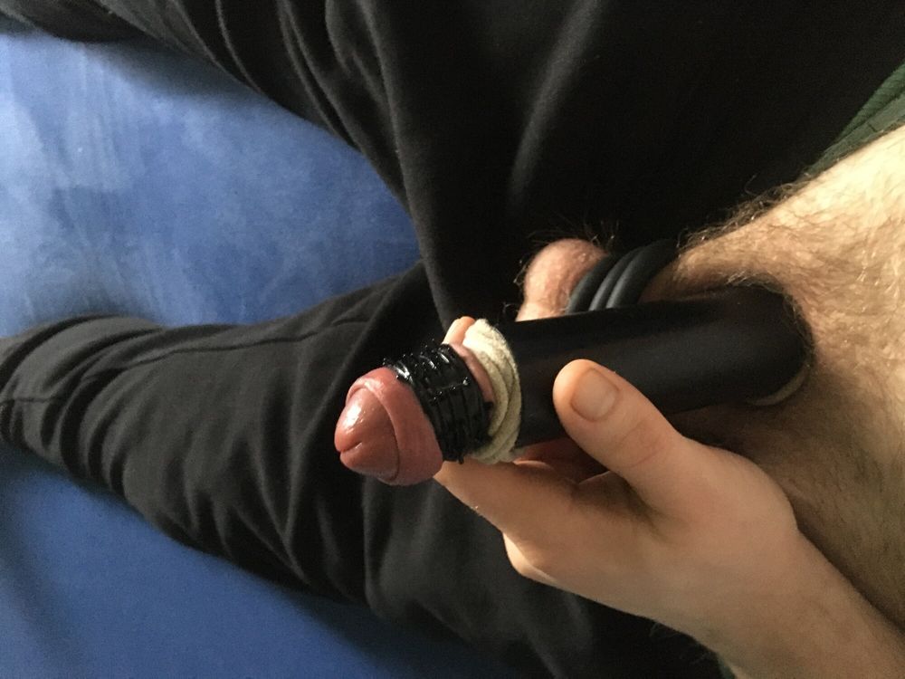 Balls With Rings And Bound Dick With Fleshlights #55