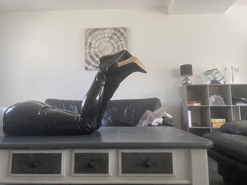 Lili High heels latex  #8