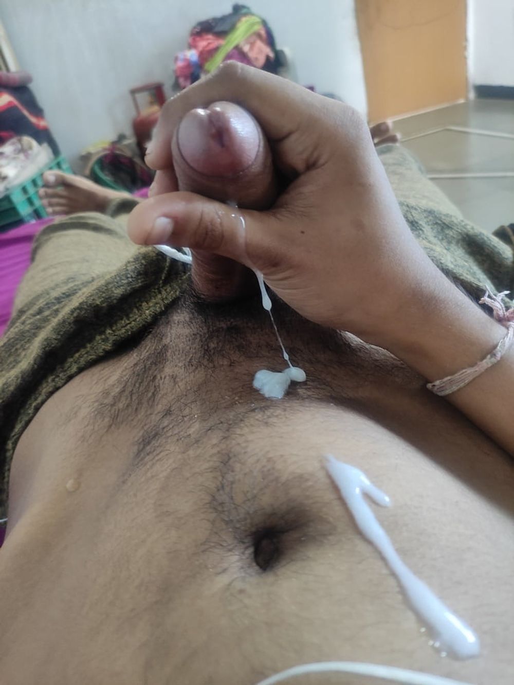 Desi boy big cock hairy cum #3