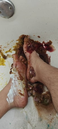 Barefeet Grounding and Earthing Dirty Feet