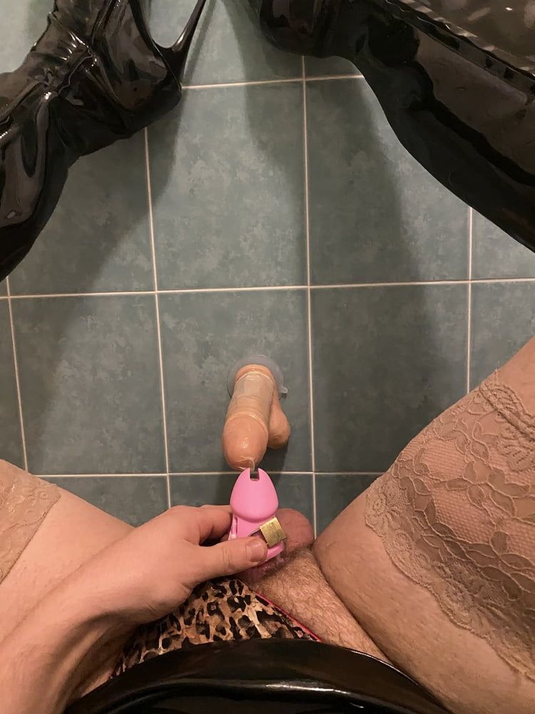 Sissy cock and dildo #8