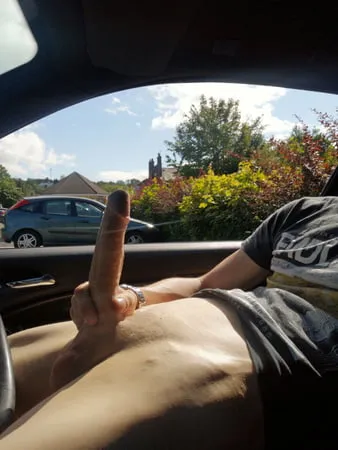 showing of cock jerking and sucking in carpark         