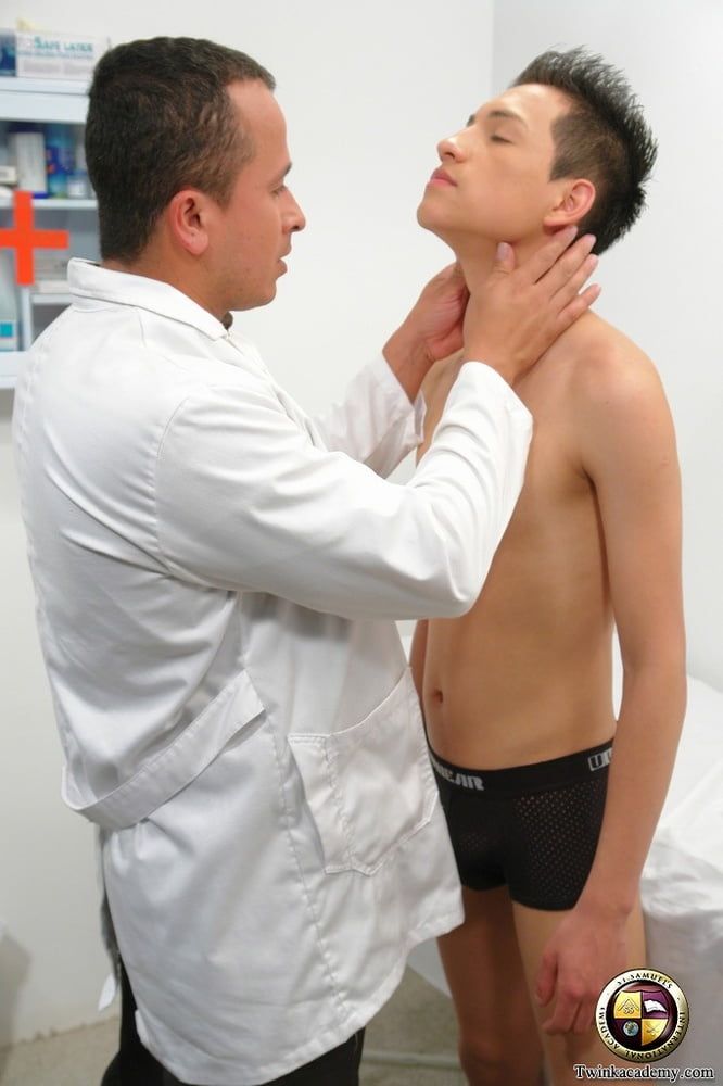 Cristian has hes annual medical exam #21