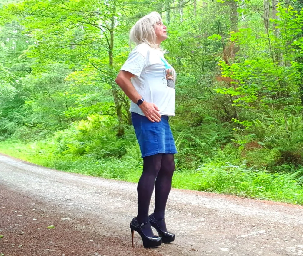 Sissy Grace in the Forest #3