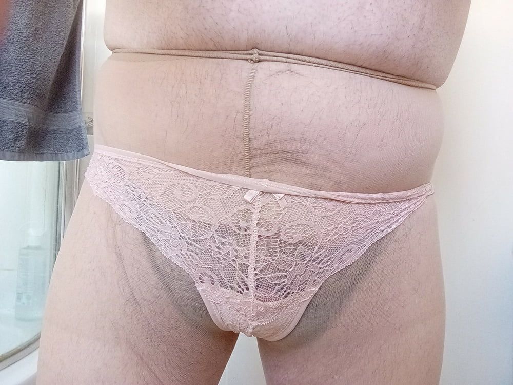 Panties and tan pantyhose #2