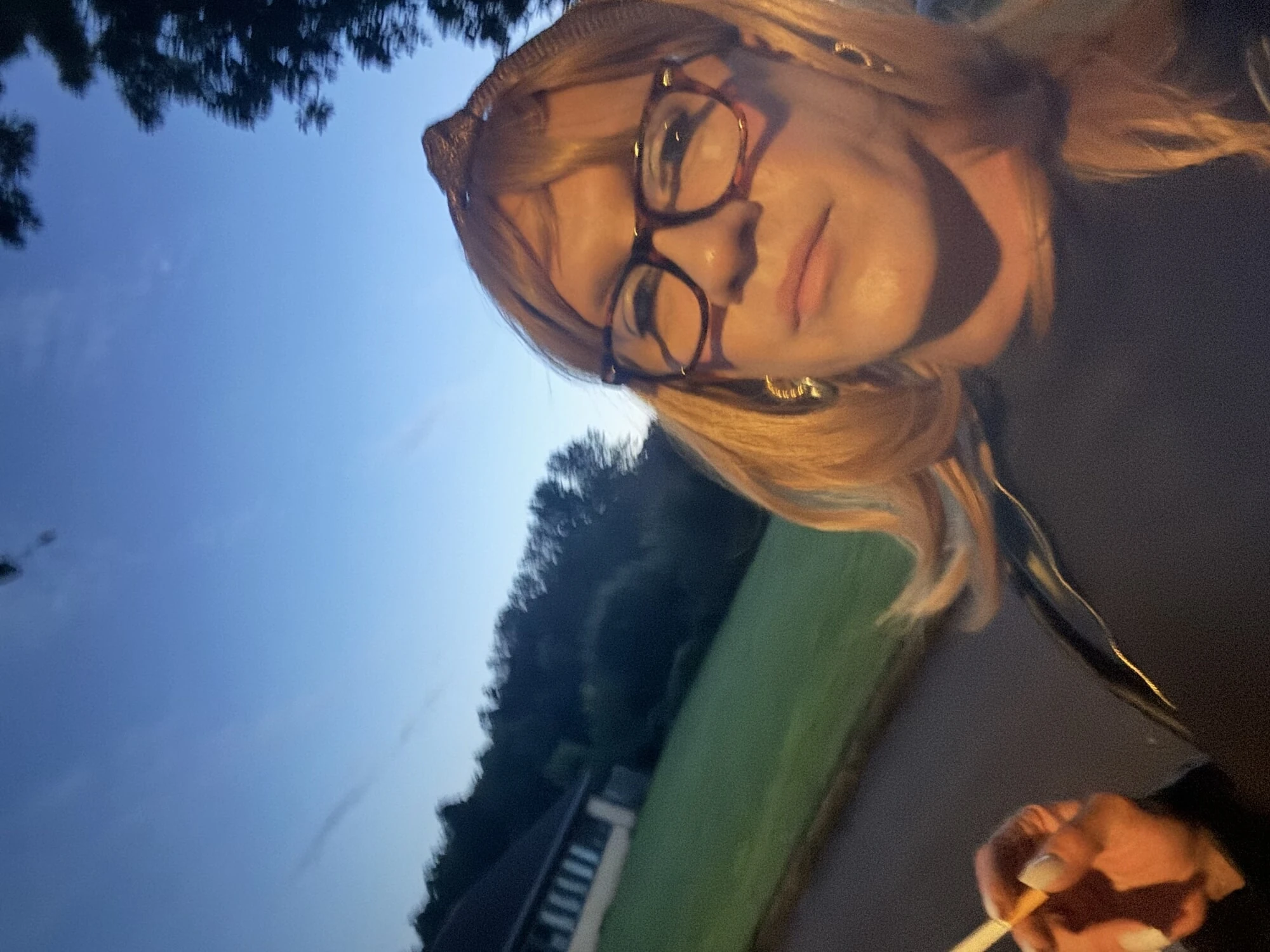 Blondie out and about #41