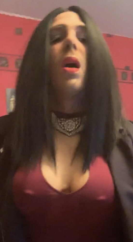 Sarah exposed like a good sissy chastity slut hooker whore #13