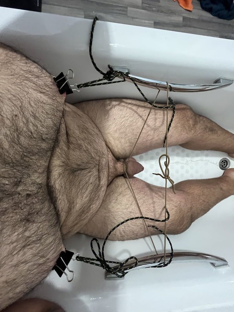 Bathtub bondage #6