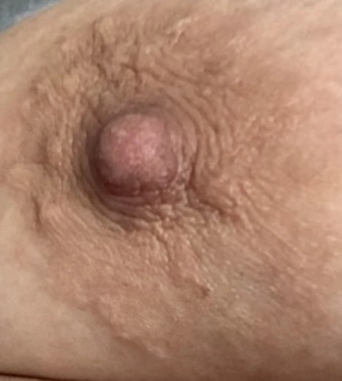 Anatomy of a big brown bbw nipple close up and natural  #48