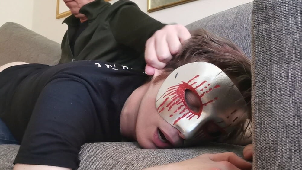 Amateurboy receives his first caning part 2 #6