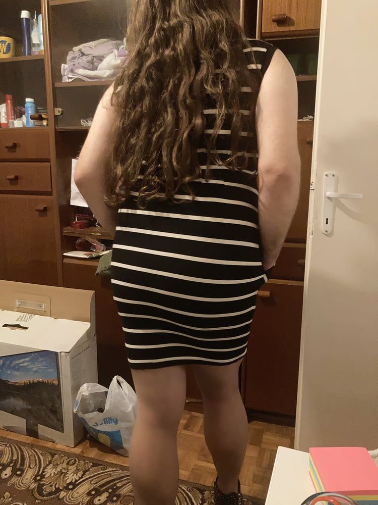 stripped dress #6