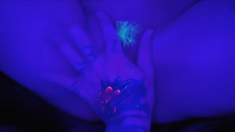 Glowing blacklight fun #15