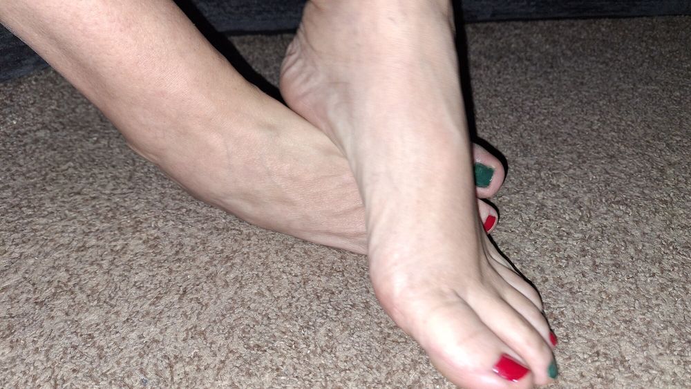 Girlfriends sweet, pedicured feet 2 #19