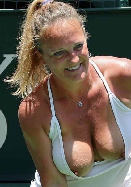 Mrs. Joanne Tanner a Schoolteacher with Big Tits at Tennis #6