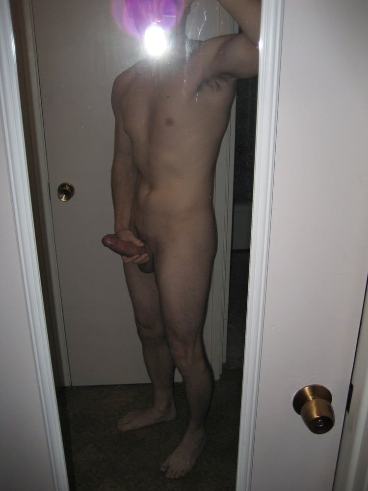 Nude selfies when I was 26, my BIG hard cock #7