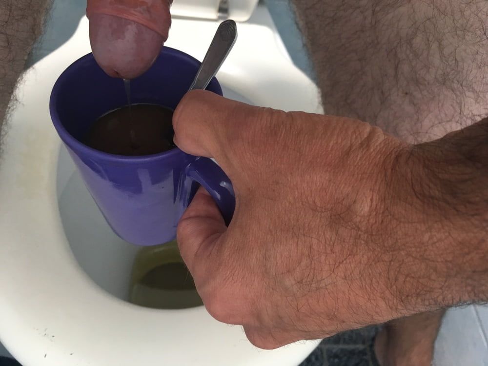 Coffee pee pissing  #6